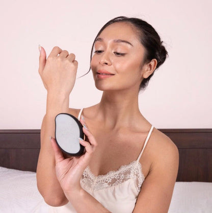 Glowly Crystal® – Depilador Exfoliante de Cristal