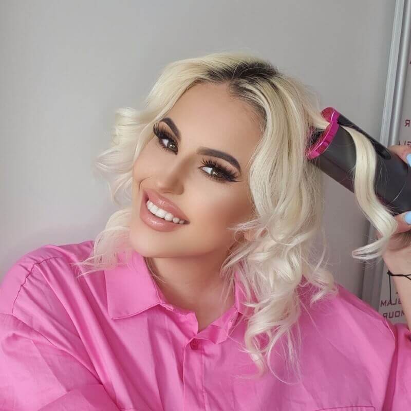 LuxeCurl Pro Rizador de pelo automático